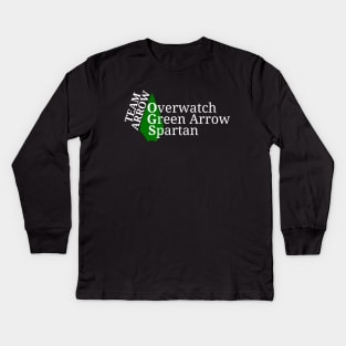 Team Arrow - OGS (Original GangstaS) Kids Long Sleeve T-Shirt